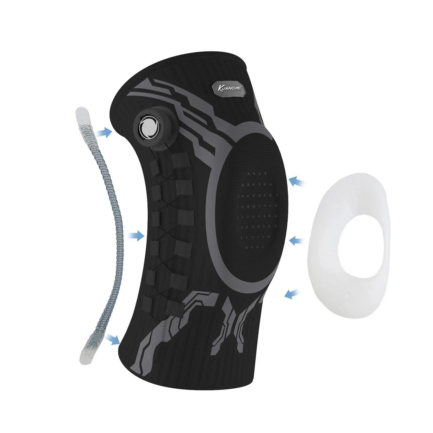 🔥Last Day 50% OFF - 🦵✨Professional Knee Brace With Patella Pad & Side Stabilizers🏃